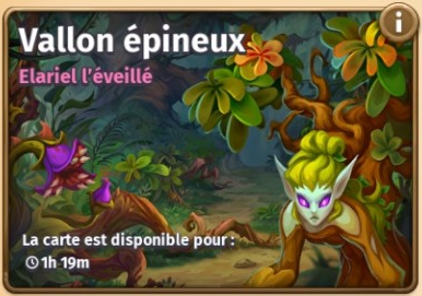 Vallon épineux et Elariel l’éveillé